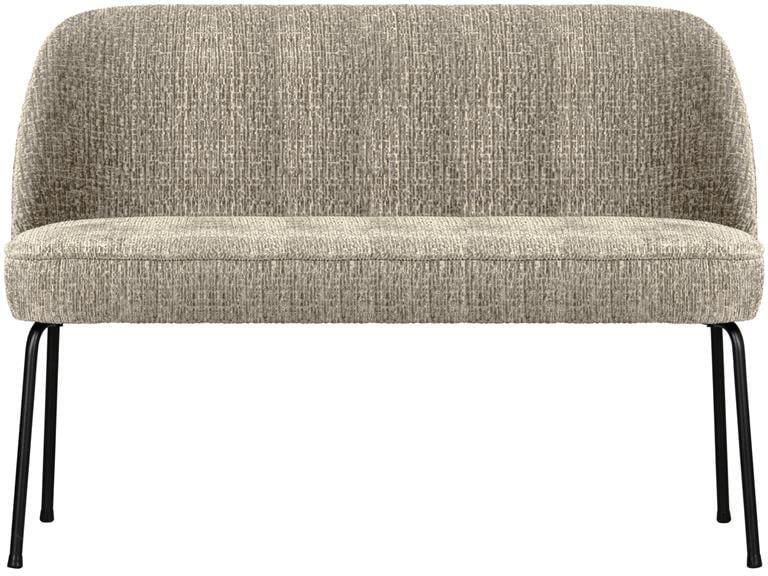 BePureHome WOOOD Eetbank Vogue Structure Velvet Wheatfield 83x120x59