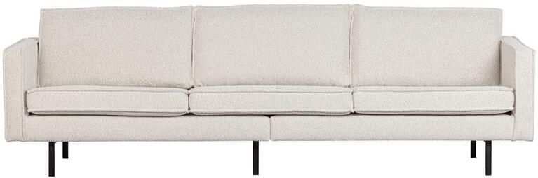 BePureHome WOOOD Rodeo 3-Zits Bank Velvet Naturel 85x277x86