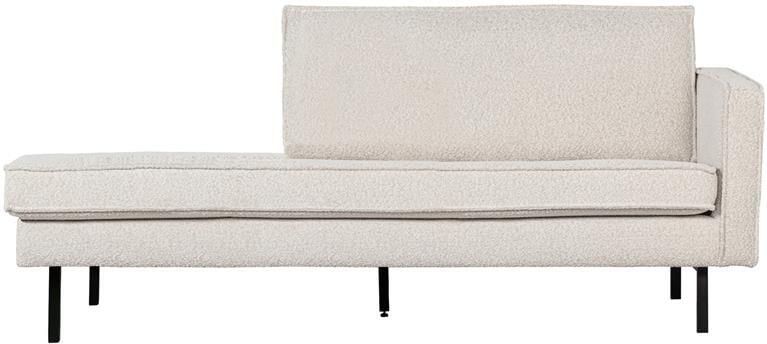 BePureHome WOOOD Rodeo Daybed Right Bouclé Naturel 85x203x86
