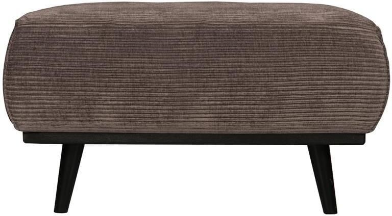 BePureHome WOOOD Statement Hocker Rib Taupe 40x80x55