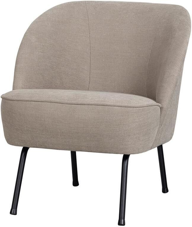 BePureHome WOOOD Vogue Fauteuil Geweven stof Zand 69x57x70 - Foto 3