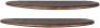 BePureHome Set van 2 Wandplanken Layer Hout Walnoot 2x50x14 - Thumbnail 1