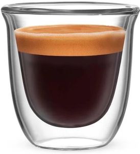 Bialetti Firenze dubbelwandige glazen 2-delig 80ml