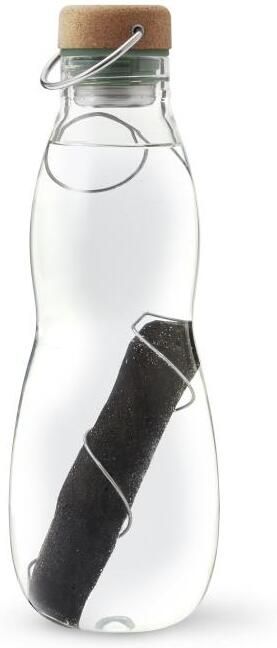Black en Blum Black+Blum Eau Good Glazen Waterfles 650ml Groen