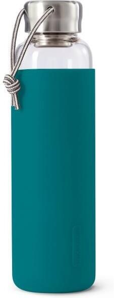 Black en Blum Black+Blum Glazen Waterfles 600ml Blauw