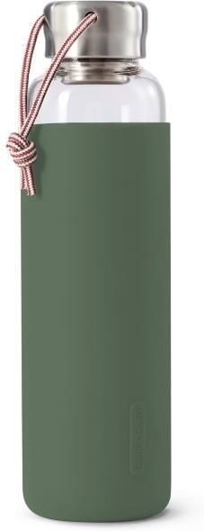 Black en Blum Black+Blum Glazen Waterfles 600ml Groen