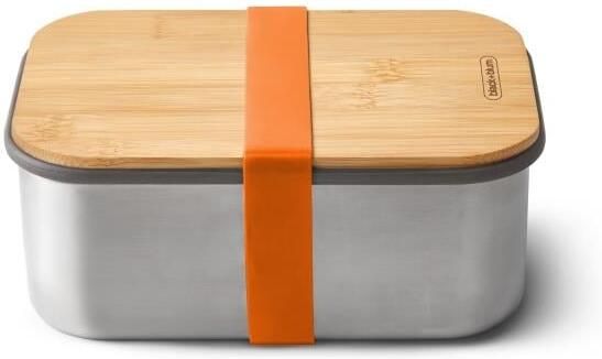 Black en Blum Black+Blum RVS Broodtrommel 1.25 Ltr Oranje