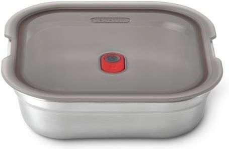 Black en Blum Black+Blum RVS Lunchbox Geschikt voor Magnetron Vierkant 1.1 Ltr