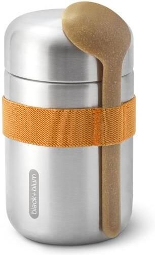Black en Blum Black+Blum RVS Thermos Voedselcontainer 400ml Oranje