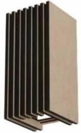 Blij design Wandlamp Brick Naturel 2x GU10