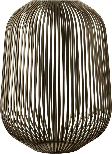 Blomus Lito Lantaarn Burned Metal Large | Bruin | Staal