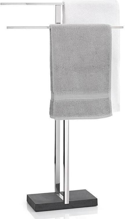 Blomus Menoto Handdoekrek 50cm | Grijs | Staal | Polystone - Foto 5