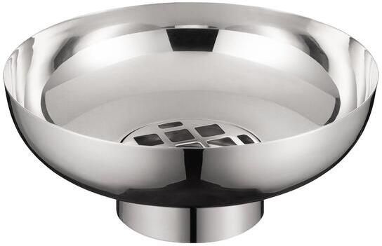 Blomus Miyabi Vaas Polished Laag | Grijs | Staal