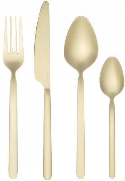 Blomus Stelladelig Champagne | 2.5 cm x 20 cm | Geel | Goud | Grijs | Staal