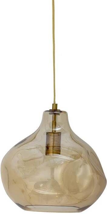 Bloomingville Azizi Hanglamp Bruin Glas - Foto 1