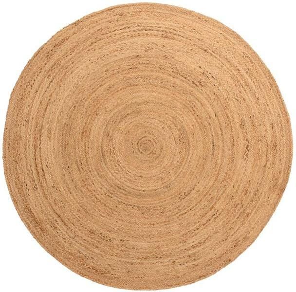 Folkways Jute vloerkleed rond Boho & me naturel 240 cm rond - Foto 2