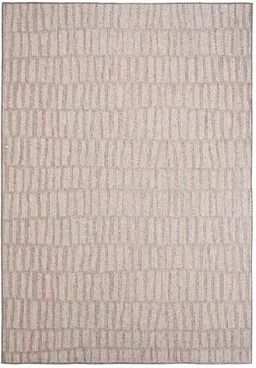 Boho&me Buitenkleed Bricks oudroze|crème 160x230 cm Roze