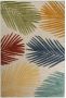 Boho&me Buitenkleed palmbladeren Verano beige multi 140x200 cm - Thumbnail 2