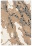 Boho&me Hoogpolig vloerkleed Marble Artisan beige 100x200 cm - Thumbnail 2