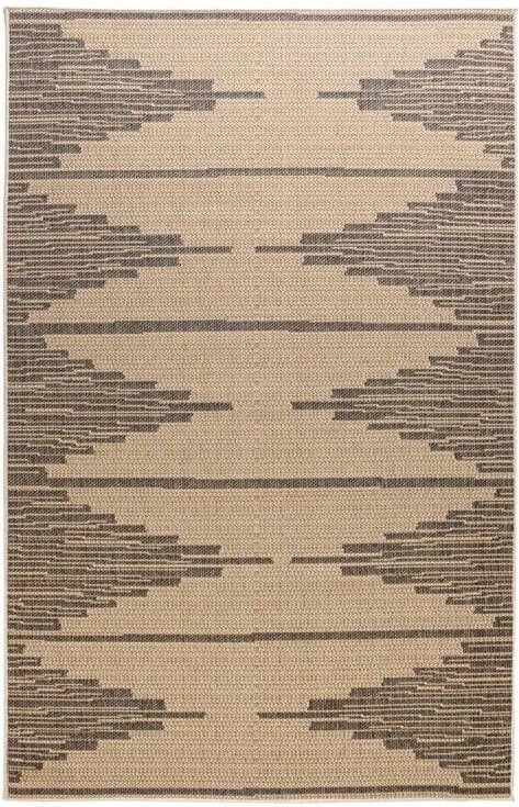 Boho&me Jute buitenkleed Sunny Grotto beige|zwart 140x200 cm - Foto 2