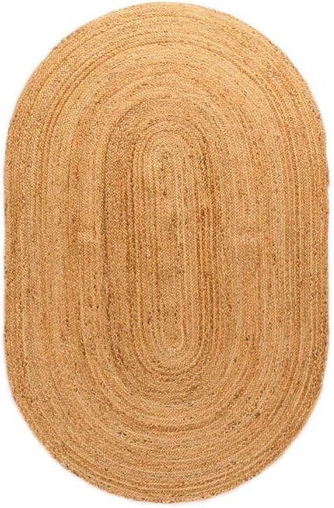 Folkways Jute vloerkleed ovaal Boho & me naturel 100x152 cm - Foto 3