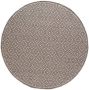 Boho&me Rond buitenkleed ruiten Sunny Gem grijs 250 cm rond - Thumbnail 1