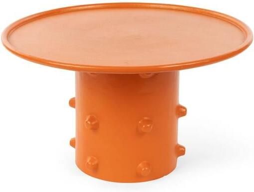 Bold Monkey Pinch Me Bijzettafel Rond 33 cm Oranje - Foto 2