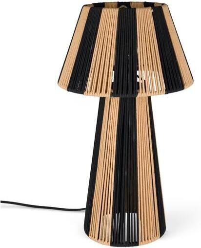 Bold Monkey Stripe it up Tafellamp Zwart