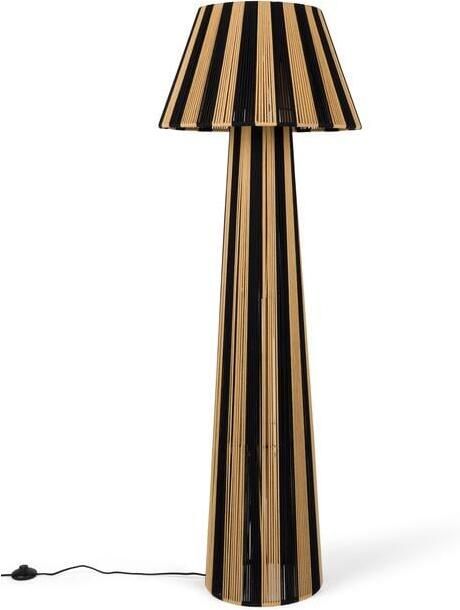 Bold Monkey Stripe it up Vloerlamp Zwart