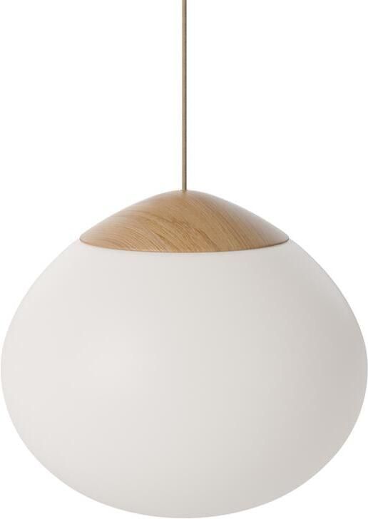 Bolia Acorn Hanglamp Ø 41 cm Opaalglas Eiken