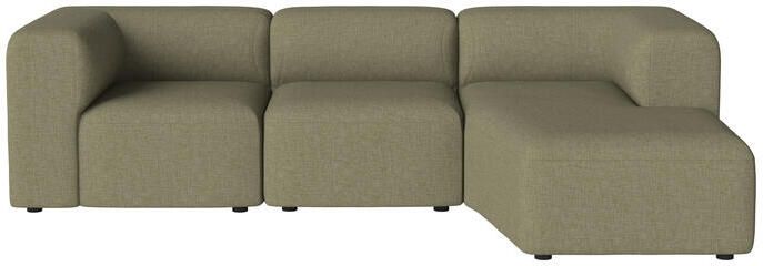 Bolia Angle 3-zitsbank met Chaise Longue Rechts Green