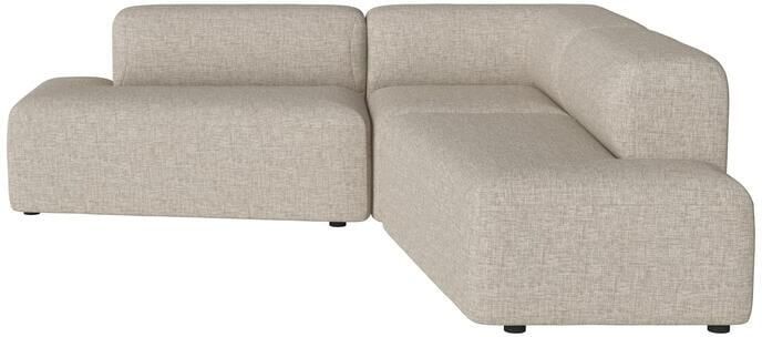 Bolia Angle Hoekbank met Chaise Longue Dark Beige