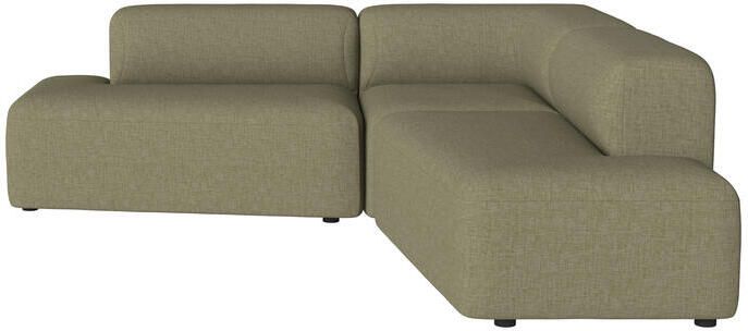 Bolia Angle Hoekbank met Chaise Longue Green