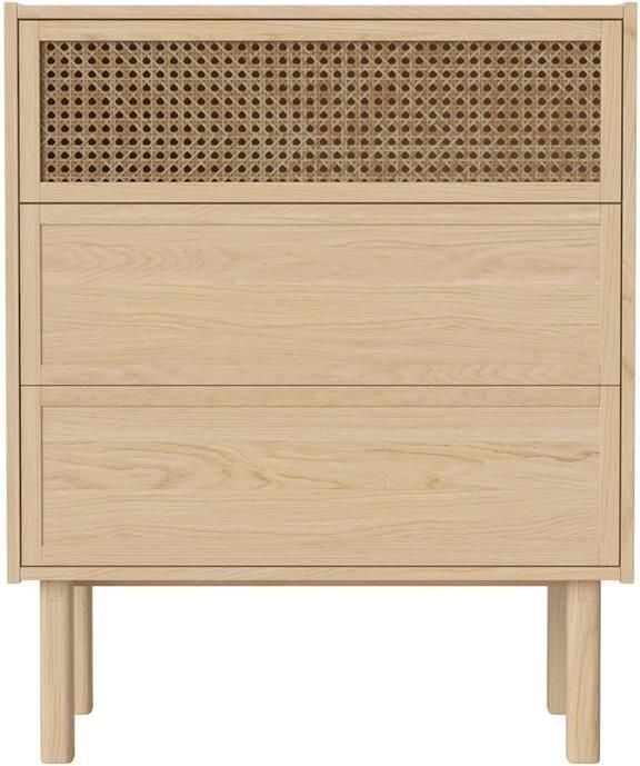 Bolia Cana Ladekast 2 Lades Witgepigmenteerd Geolied Eiken