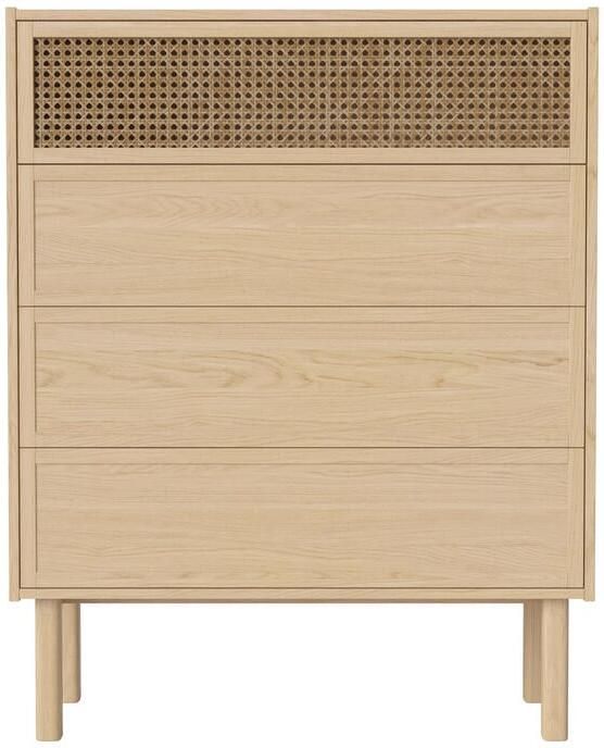 Bolia Cana Ladekast 3 Lades Witgepigmenteerd Geolied Eiken