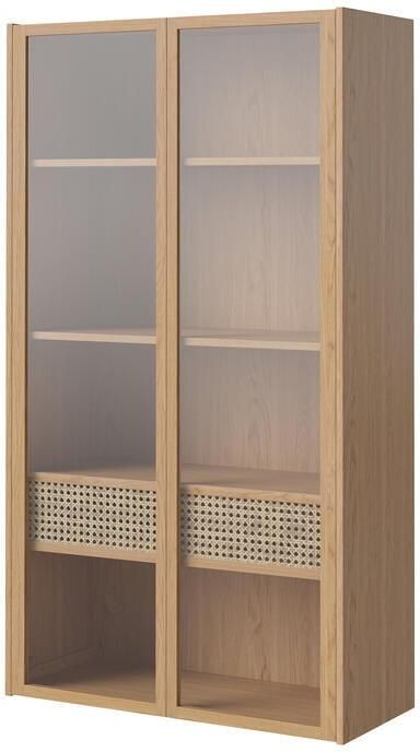 Bolia Cana Wandkast Hoog Geolied Eiken