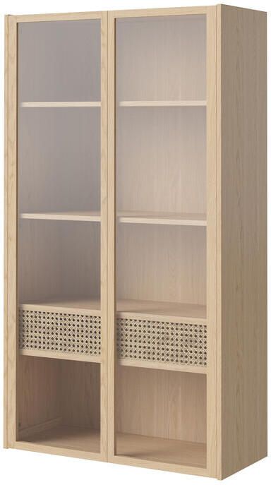 Bolia Cana Wandkast Hoog Witgepigmenteerd Geolied Eiken