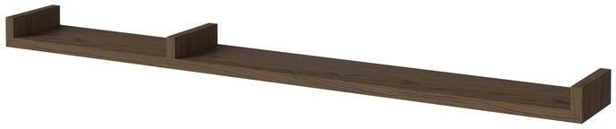 Bolia Display Wandplank B 120 cm Asymmetrisch Links Donker Eiken