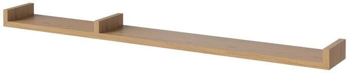 Bolia Display Wandplank B 120 cm Asymmetrisch Links Eiken