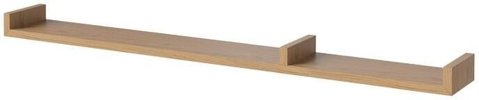 Bolia Display Wandplank B 120 cm Asymmetrisch Rechts Eiken