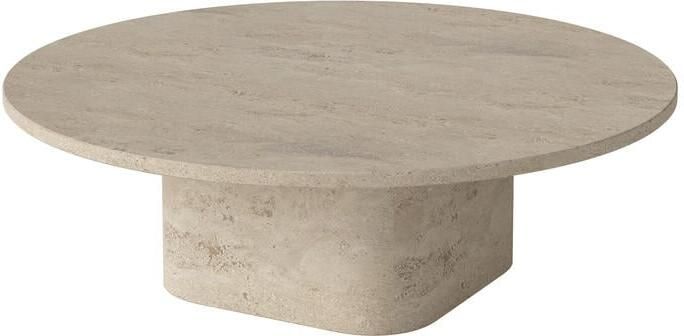 Bolia Eida Salontafel H 28 x Ø 90 cm Travertijn