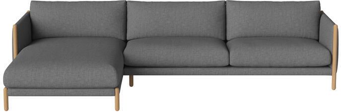 Bolia Hayden Hoekbank met Chaise Longue Links Blue Grey