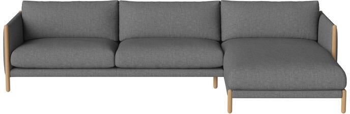 Bolia Hayden Hoekbank met Chaise Longue Rechts Blue Grey