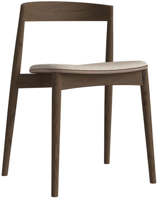 Bolia Kite Eetkamerstoel Donker Eiken Beige
