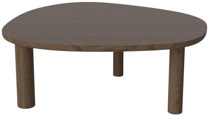 Bolia Latch Salontafel B 100 x D 80 cm Donker Geolied Eiken