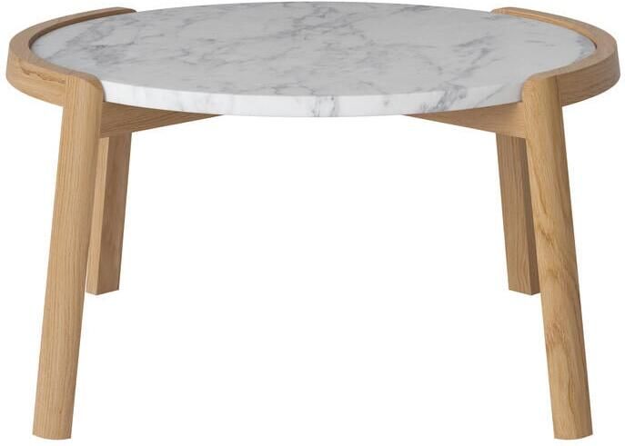 Bolia Mix Salontafel Medium Wit Marmer Geolied Eiken