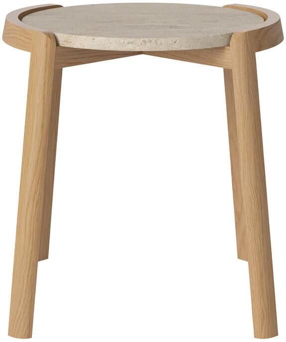 Bolia Mix Salontafel Small Sand Travertijn Geolied Eiken