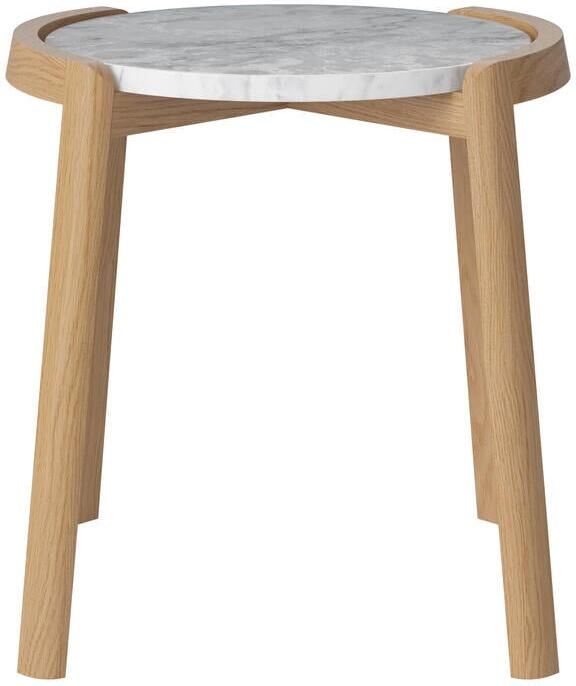 Bolia Mix Salontafel Small Wit Marmer Geolied Eiken