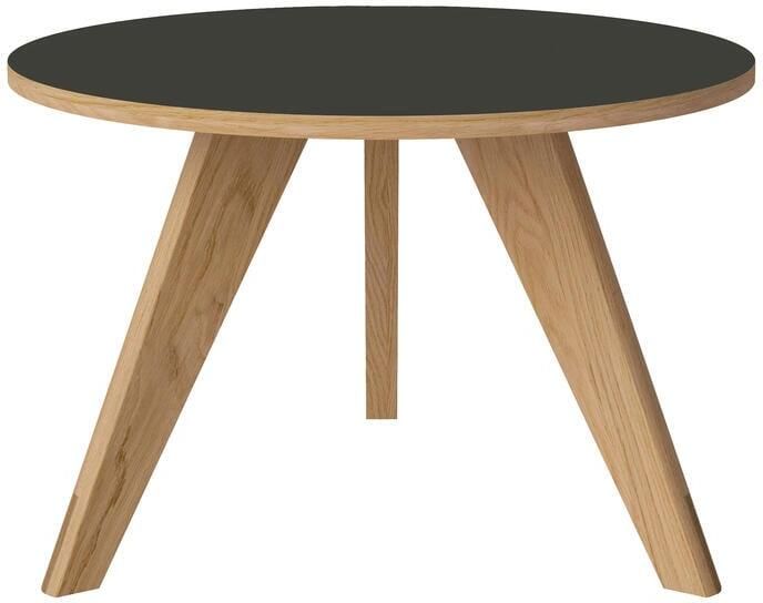 Bolia New Mood Salontafel Geolied Eiken Ø 60 cm Grijs