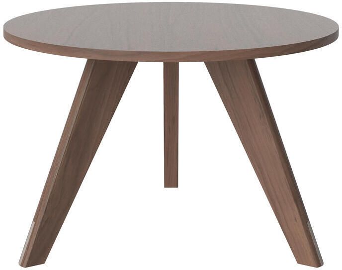 Bolia New Mood Salontafel Geolied Walnoot Ø 60 cm